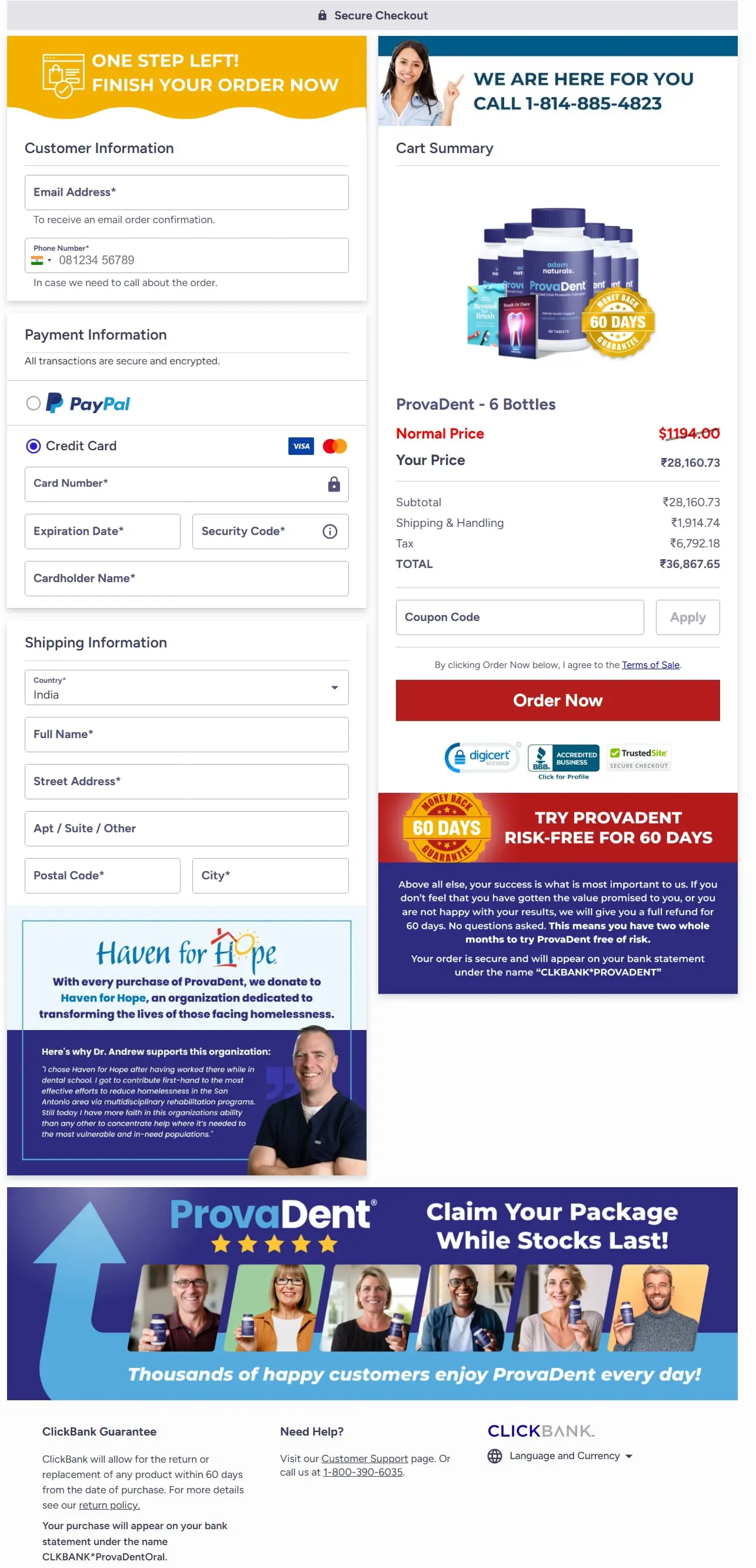 Payment Page